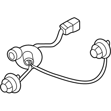 Hyundai 92470-3X000 Bulb Holder And Wiring Assembly