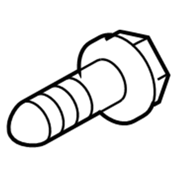 Honda 90113-TA0-A00 Screw, Tapping (5X16) (Po)