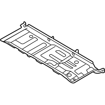 BMW 41-12-7-377-379 Luggage-Compartment Floor, Rear