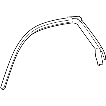 Mopar 68096356AD WEATHERSTRIP-Front Door Opening