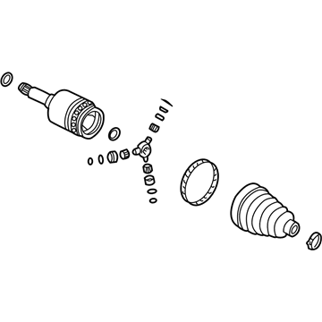 GM 22692051 Joint Kit, Front Wheel Drive Shaft Tro-Pot