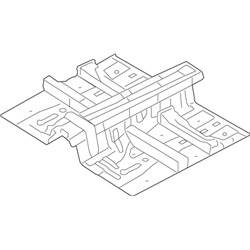 Hyundai 65210-3M152 Panel Assembly-Center Floor