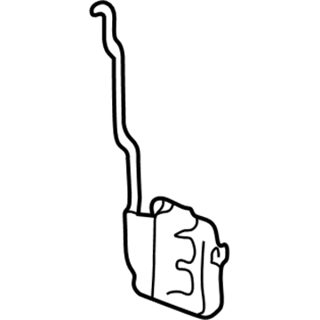 Hyundai 81459-38000 Cover-Rear Door Latch, RH