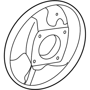 GM 18013180 Plate, Rear Brake Backing