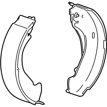 GM 19150002 Brake Shoes