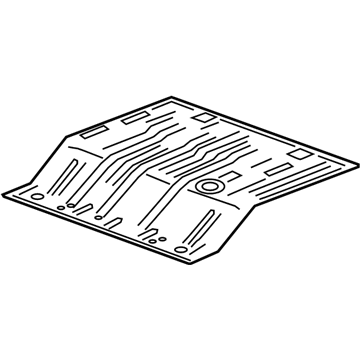 GM 84656168 Rear Floor Pan