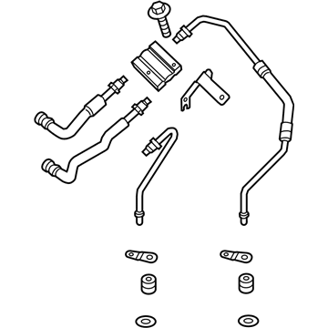 Ford DG9Z-7R081-K Cooler Pipe