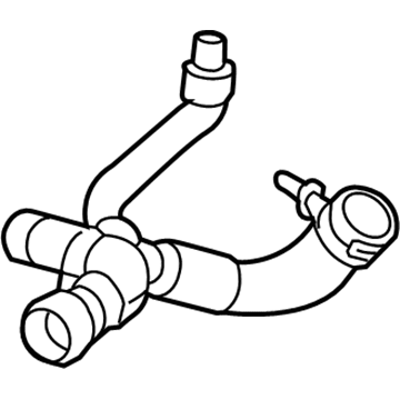 Mopar 68104977AD Hose-Radiator Outlet