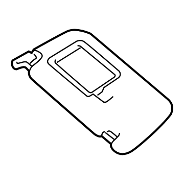 Kia 85220G5830HGC Sunvisor Assembly Right