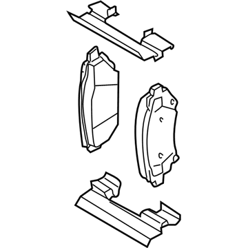 GM 19152666 Front Pads