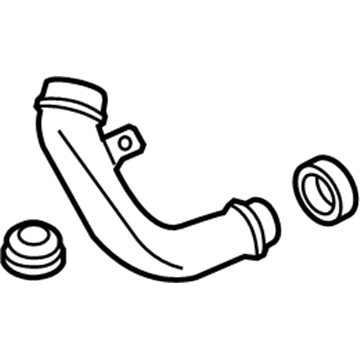 BMW 13-71-8-614-548 Air Duct, Bottom