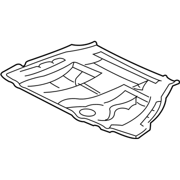 Lexus 58211-33141 Pan, Center Floor