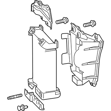 Lexus 15700-38021 Cooler Assy, Oil W/Bracket