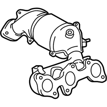 Lexus 17140-20120 Exhaust Manifold Sub-Assembly, Right