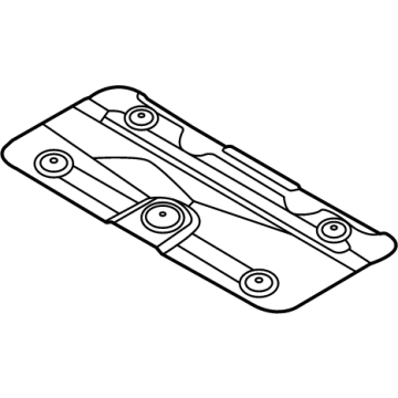 Hyundai 28795-N9010 PANEL-HEAT PROTECTOR, RR