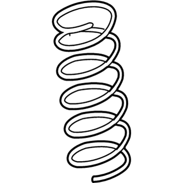 Toyota 48131-35551 Coil Spring