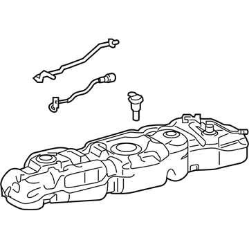 Toyota 77001-0C120 Fuel Tank Assembly