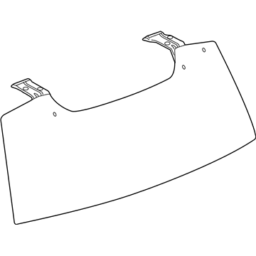 GM 23391078 Lift Gate Glass