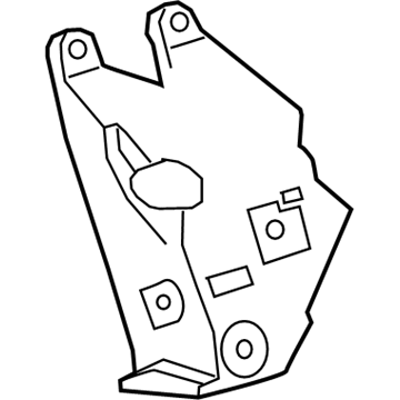 BMW 22-11-6-876-205 ENGINE SUPPORTING BRACKET, L