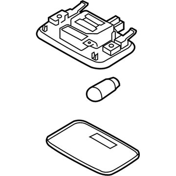 Hyundai 92850-3X050-TX Room Lamp Assembly