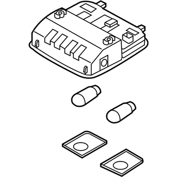 Hyundai 92800-3X150-YDA Overhead Console Lamp Assembly