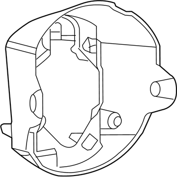 Mopar 68089178AB Bracket-Fog Lamp