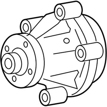 Ford 4C3Z-8501-B Water Pump Assembly