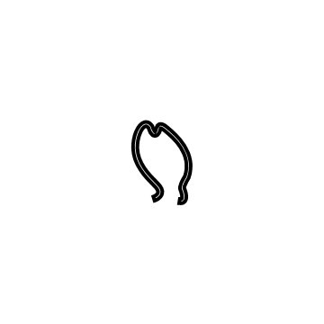 BMW 13-71-8-648-430 Spring Clip
