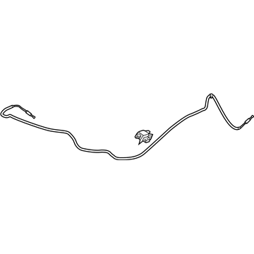 Honda 74130-SZT-G01 Wire Assembly, Hood