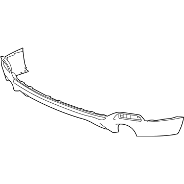 Acura 04716-TJB-A80 Skid Garnish Rear (Dot)