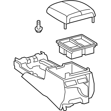 Lexus 58901-60660-C0 Box Sub-Assembly, Console
