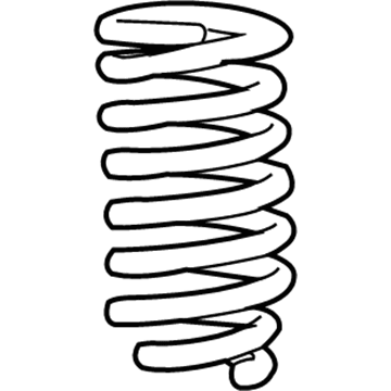 Toyota 48131-0C312 Coil Spring