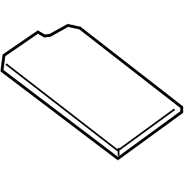 Nissan 96976-3TA0A Mat Console