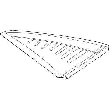 Hyundai 87860-AB100 GARNISH Assembly-C.PILLAR, RH