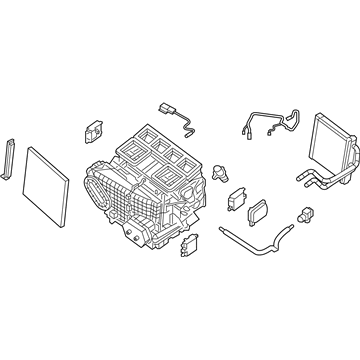 Nissan 27110-9HS3E Heating Unit Assy-Front