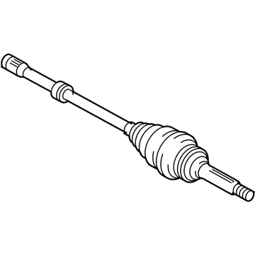 Lexus 42370-29109 Shaft Assy, Rear Drive Outboard Joint, RH