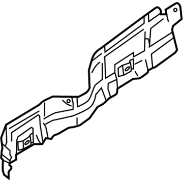 Infiniti 17285-3JA1A Protector-Fuel Tank