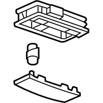 GM 95027405 Lamp, Dome