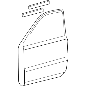 Lexus 67001-0E020 Panel Sub-Assy, Front Door, RH