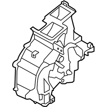 Hyundai 97135-1R000 Case-Heater, RH