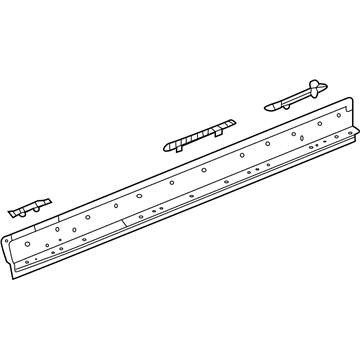 GM 84296142 Reinforcement Asm-Rocker Outer Panel