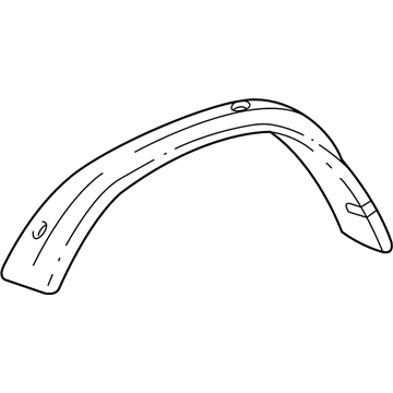 Ford F2UZ16102A Fender Liner