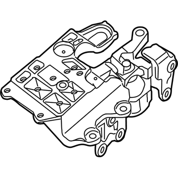 Nissan 11220-ET01A Engine Mounting Insulator, Left