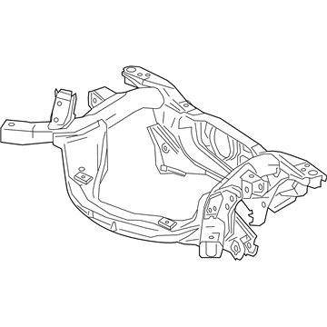 Toyota 51206-48060 Suspension Crossmember