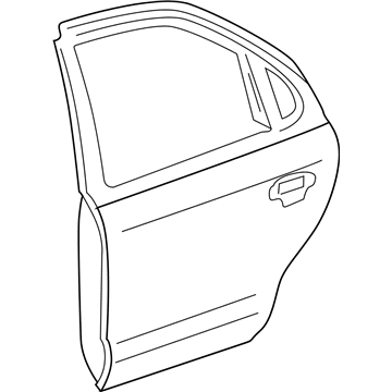 Ford 6G1Z-5424631-A Door Shell