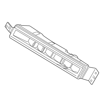 Honda 33900-T2A-A21 Foglight Assembly, Right Front