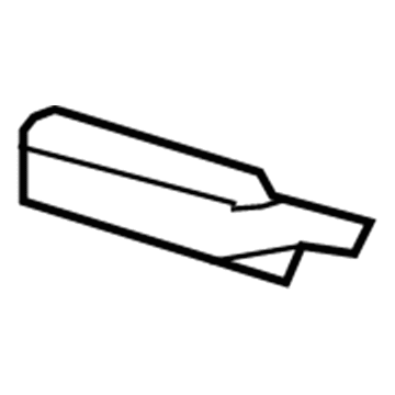 Honda 71193-SWA-003 Spacer, R. FR. Bumper Side
