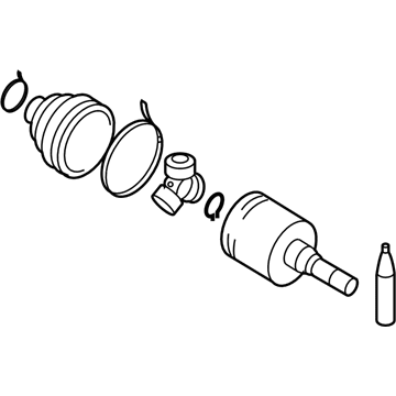 Nissan C9211-EL10D Joint Assy-Outer