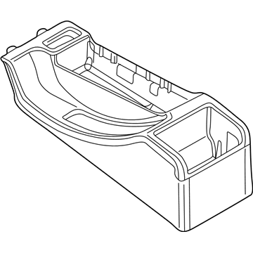 BMW 51-16-8-248-507 Console, Short