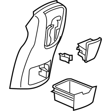 GM 13306504 Rear Panel